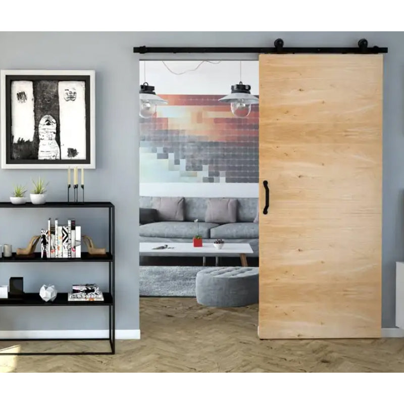 LUNA SLIDING DOOR 2M BLK