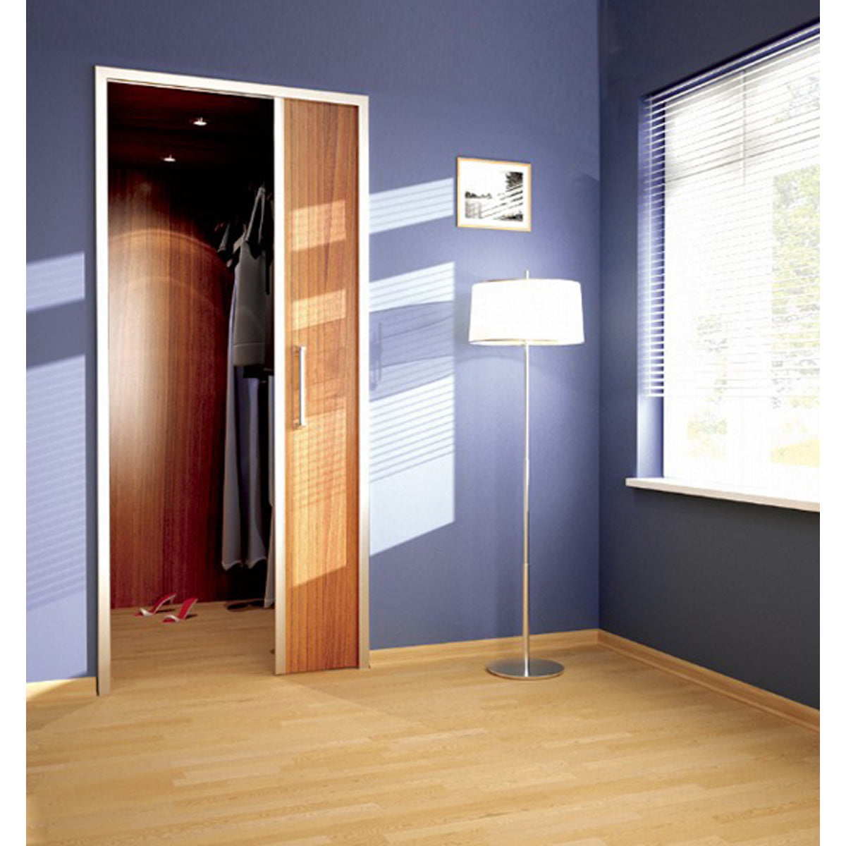 SATURN SLIDE WARDROBE DOOR 1DR 1500