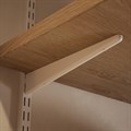 SAPHIRE U SHELF BRACKET 420 WHI