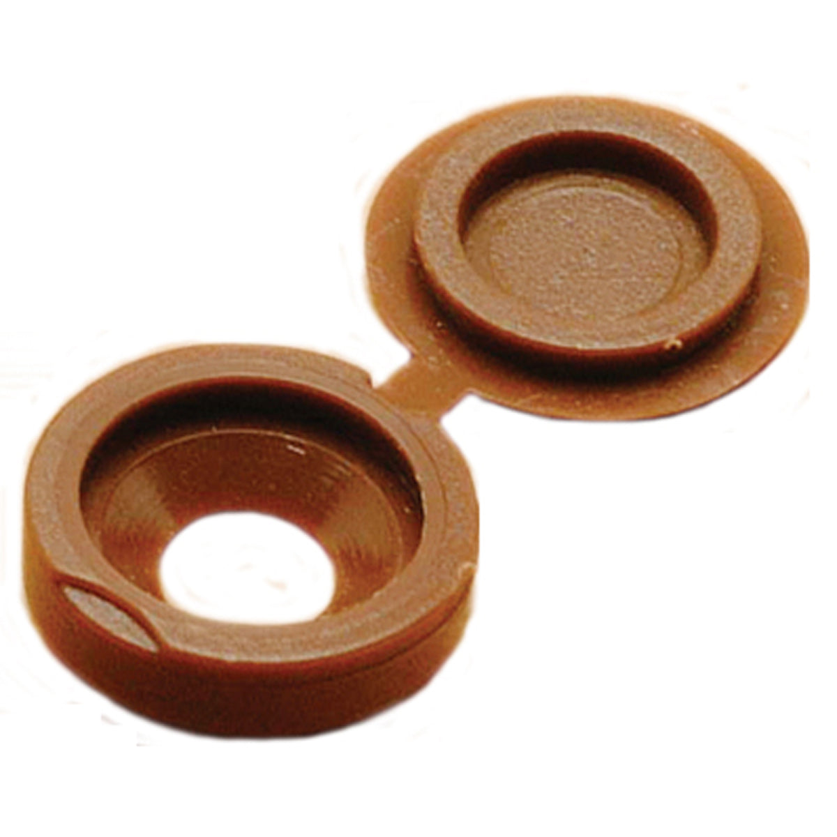 HINGED SCREW CAP SMALL 6-10 BROWN BX1000