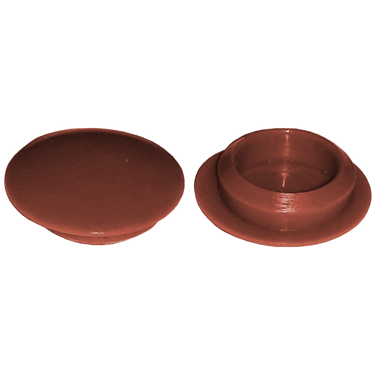 PUSH IN SCREW CAP D10 (15) DARK OAK BX1000