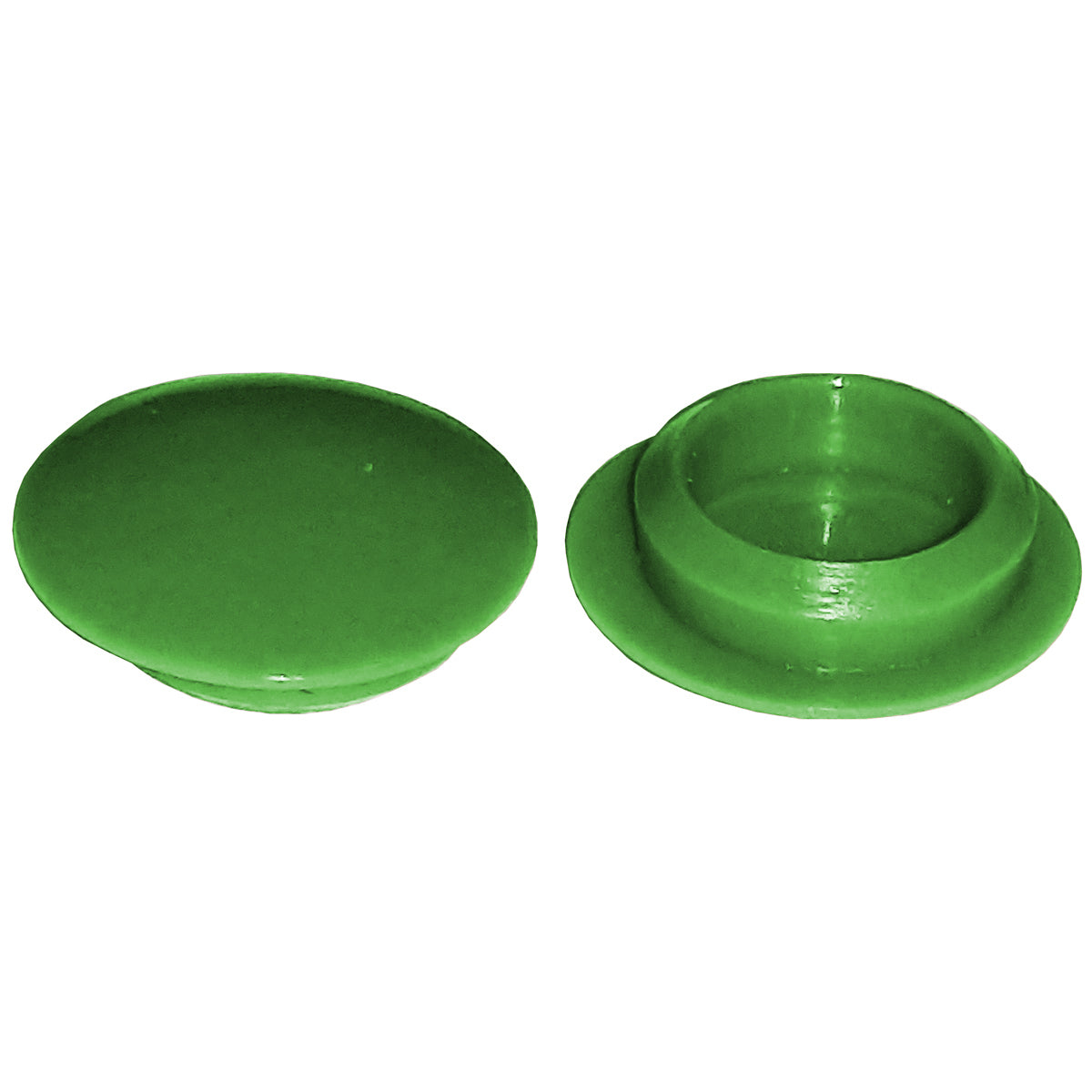 PUSH IN SCREW CAP D10 (20) GREEN BX1000