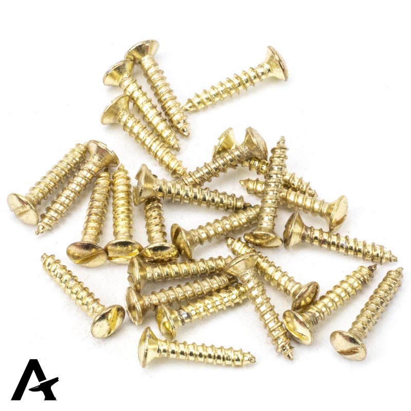 SCREW COUNTERSUNK RAISED HEAD 4x19.05 PBR x25 - 91262 by MARCHES (ANVIL) ARCHITECTURAL HARDWARE
