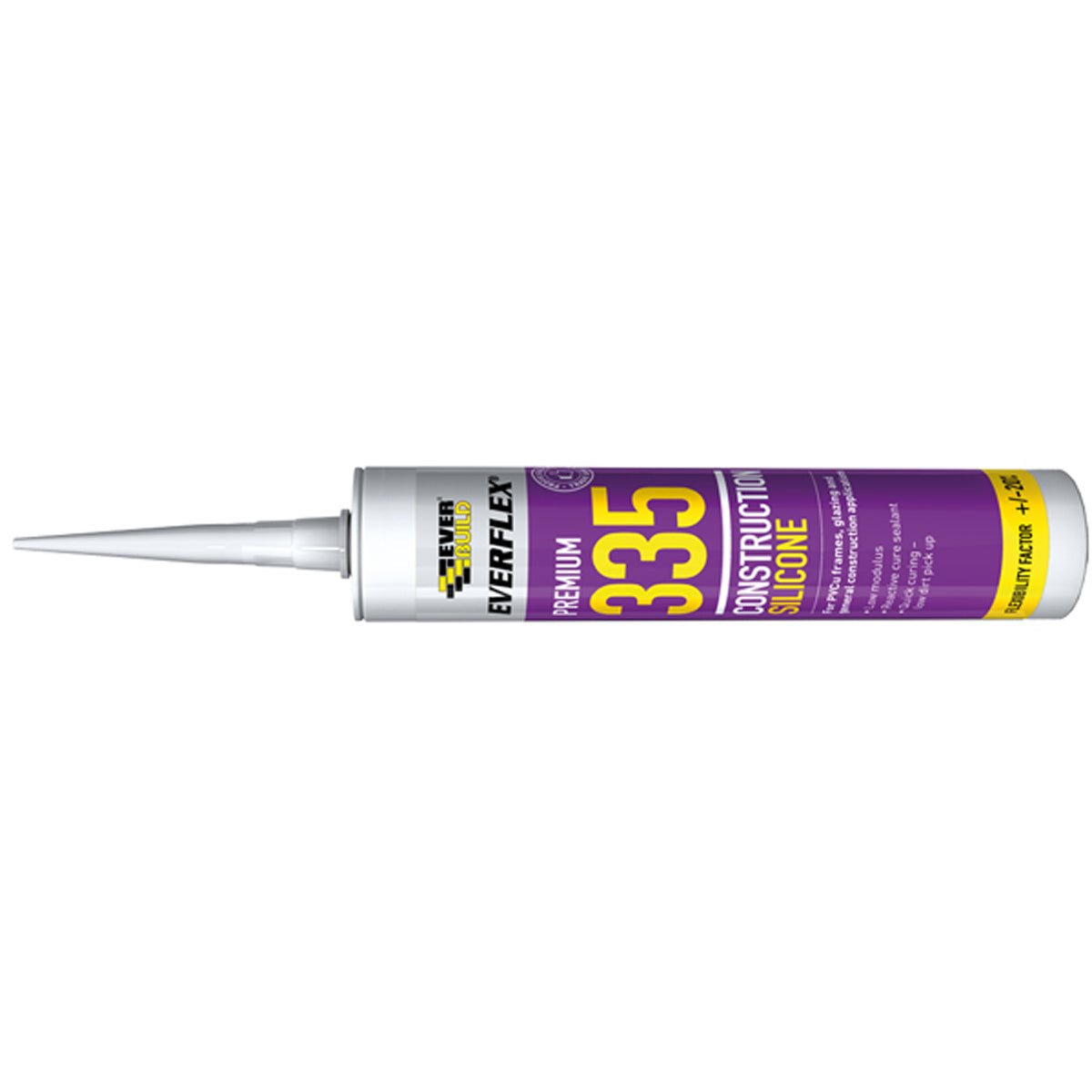 SILICONE 335 HIGH-MOD 310ml BLACK