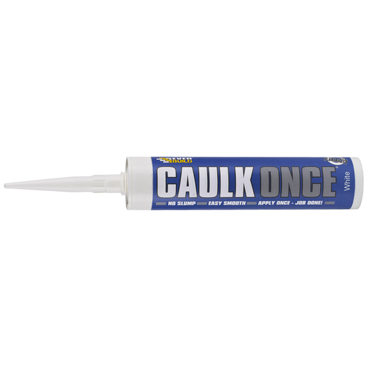 CAULK MASTIC ONCE 295ml WHITE