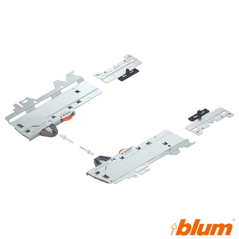 BLUM MERIVOBOX TIP-ON BLUMOTION SET S0 270-300 00-10KG WHI PR