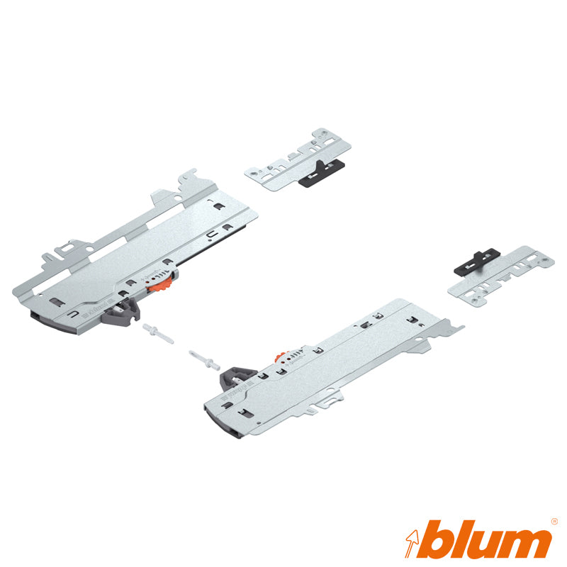 BLUM MERIVOBOX TIP-ON BLUMOTION SET L5 450-600 35-70KG WHI PR