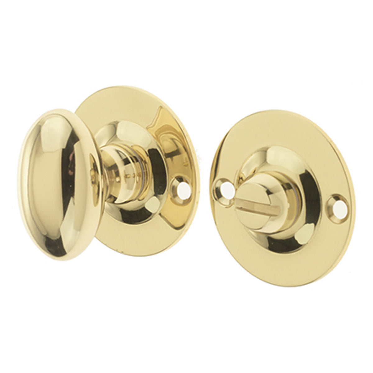 JEDO BATHROOM DEADBOLT TURN+RELEASE D36x28 PBR JV2670PB
