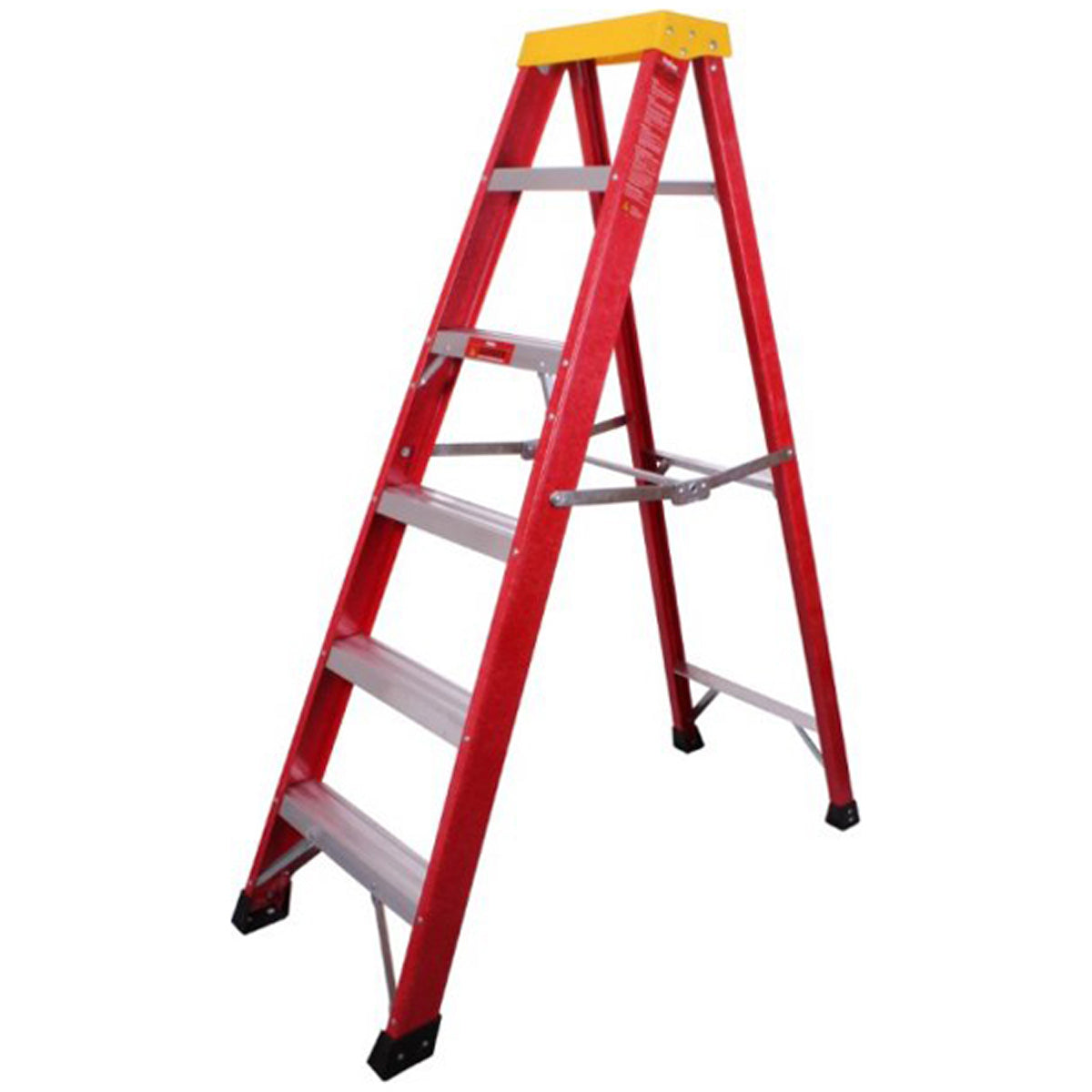 LADDER FIBREGLASS 5STEP+TRAY