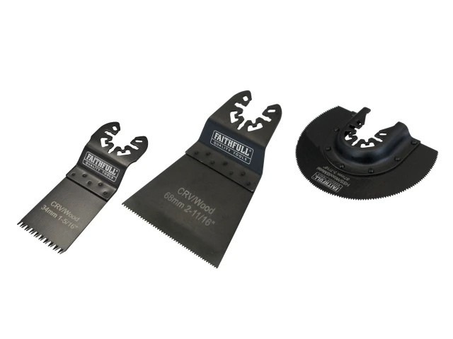 MULTI TOOL BLADE SET, 3 PIECE by TOOLBANK LTD