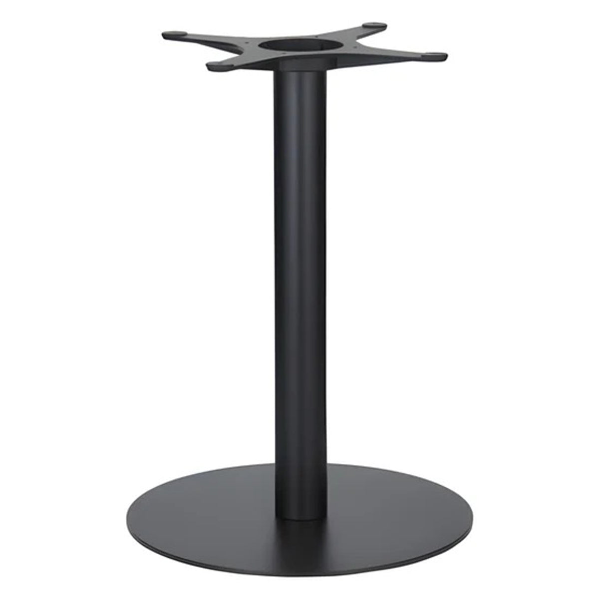 GOLDEN GATE ROUND BASE MED 500 BLK by EUROFIT FURNITURE FITTINGS