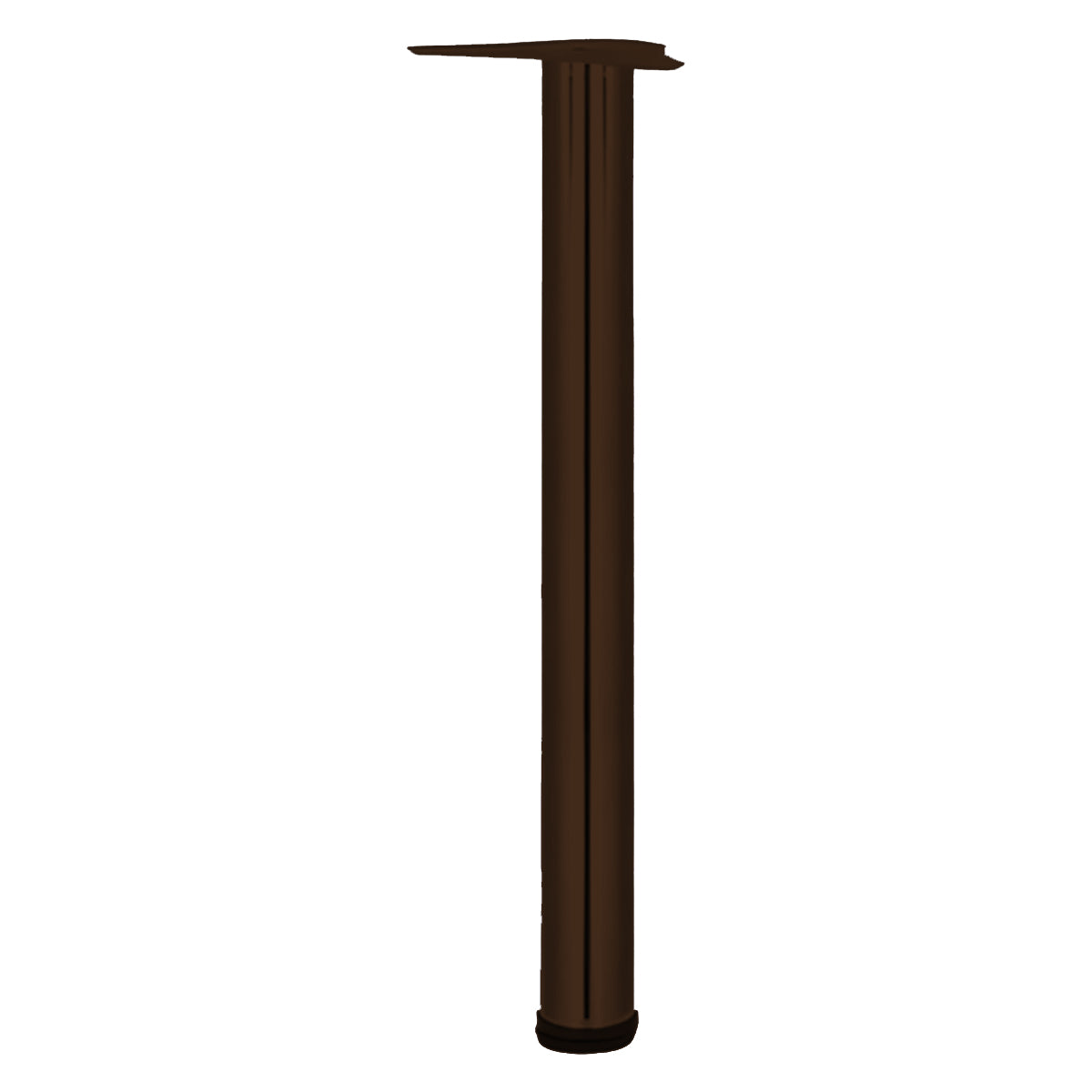 TUBULAR TABLE LEG DINING D60x690 30ADJ BRZ SET4 by EUROFIT FURNITURE FITTINGS