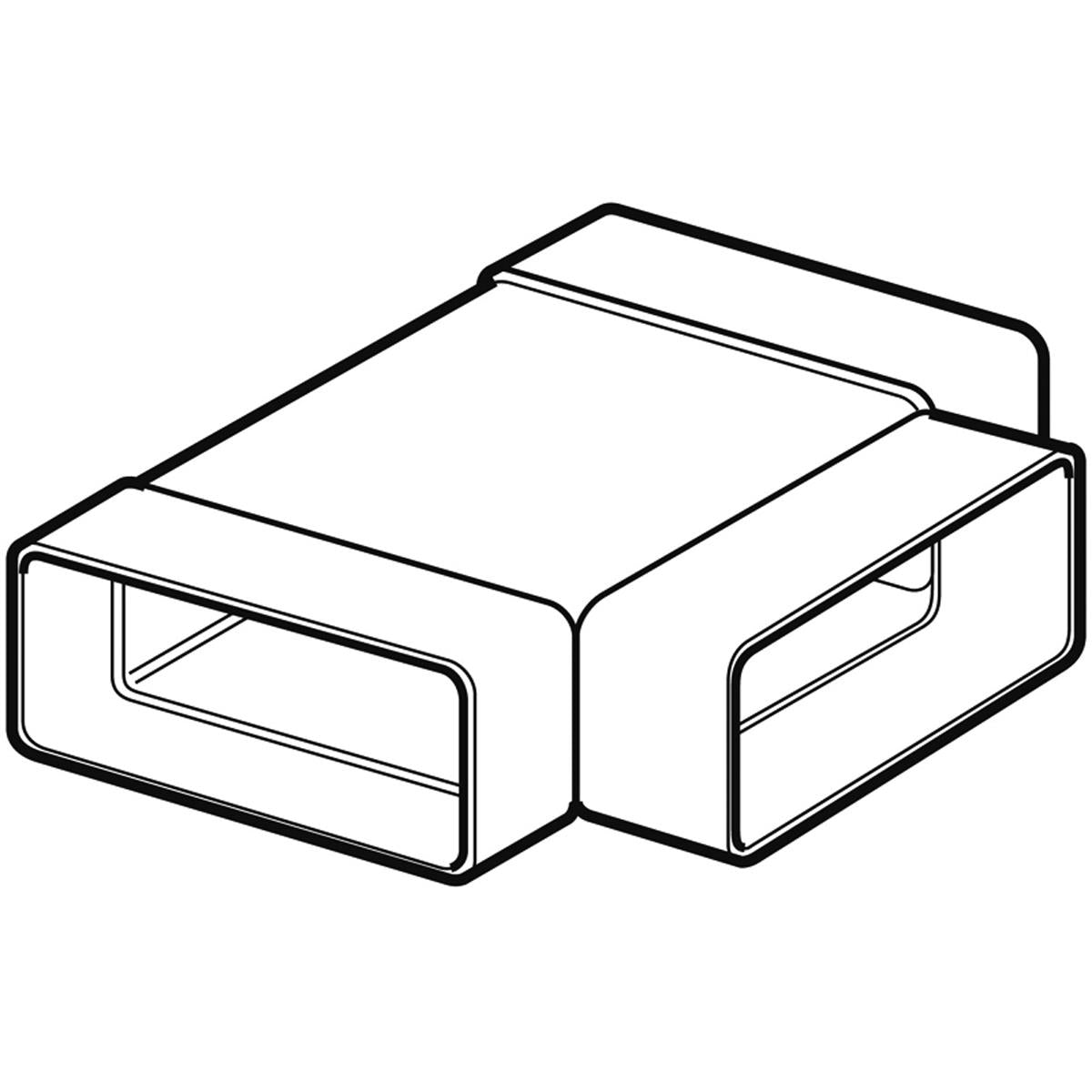 SYS100 OBLONG VALVE T PIECE – V080