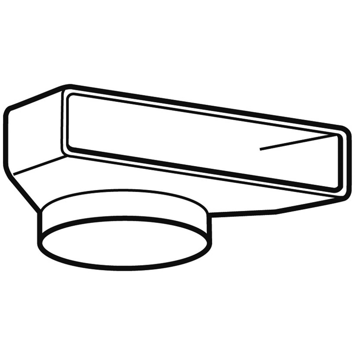 POLYVENT225 ELBOW BEND/PLENUM D110 – V2013