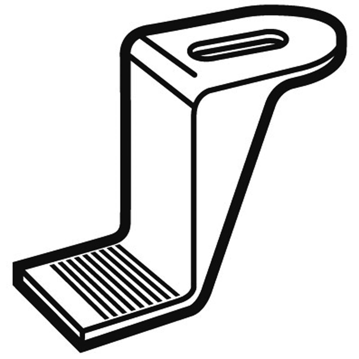 POLYVENT225 UNIVERSAL SUPPORT CLIP – V2014