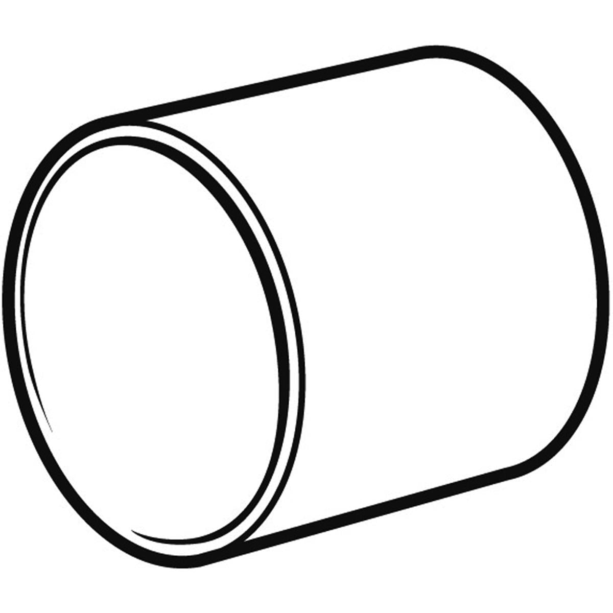 EASIPIPE100 RND HOSE CONNECTOR WHI – V380