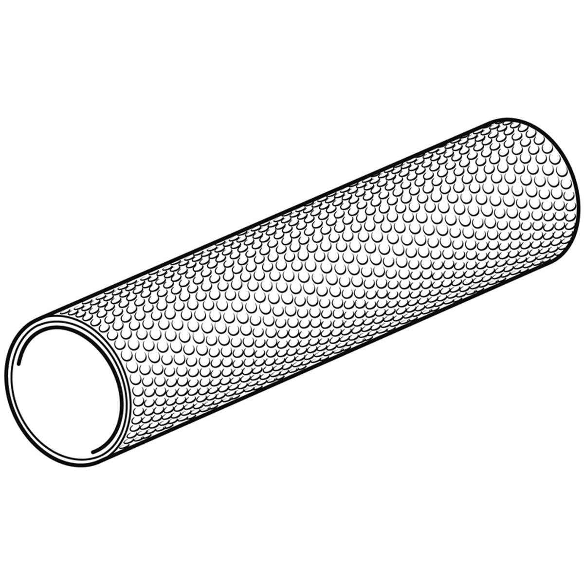 ThermaPipe100 Round Insulated Pipe Ø100x2000mm White