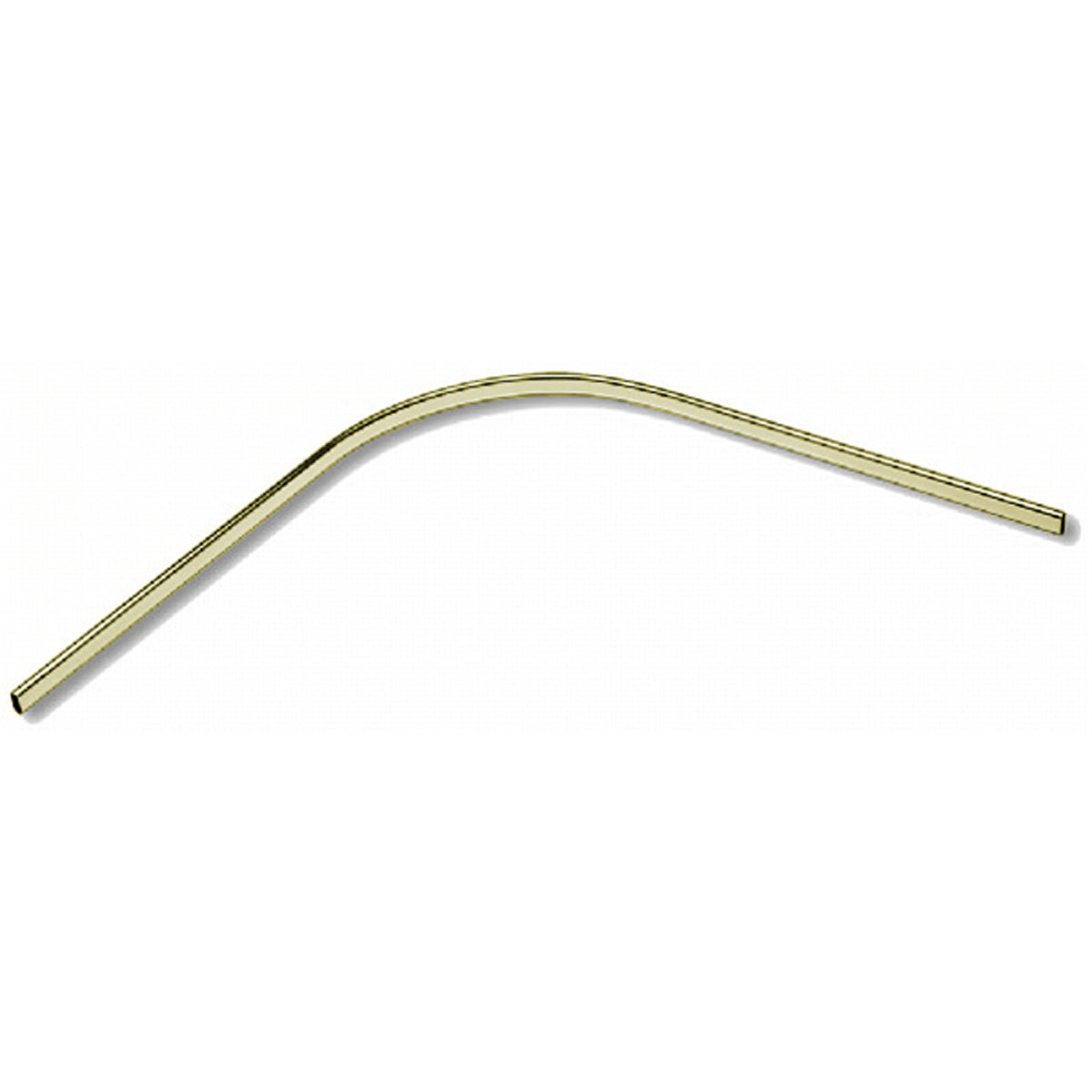 OVAL HANGING RAIL 90deg CURVED ELECTRO BRASS PLATED by ROTHLEY BURN LTD