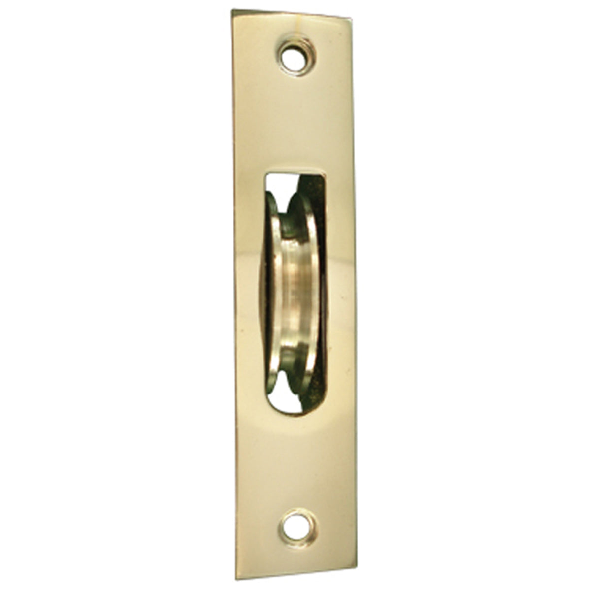 SASH WINDOW PULLEY RAD BRS