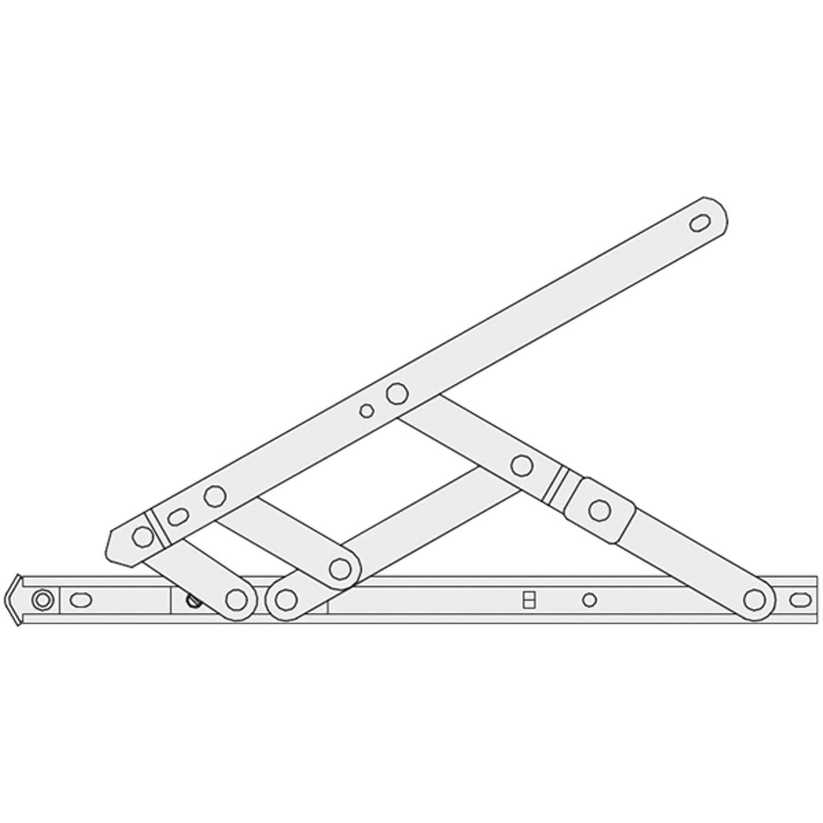FRICTION HINGE TOP HUNG 200 STST PR