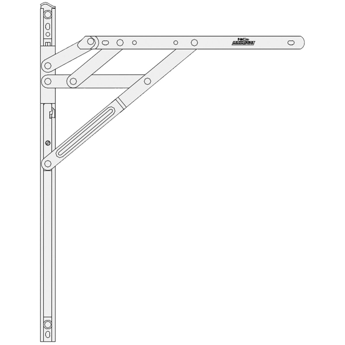 FRICTION HINGE TOP HUNG HD 600 PAIR – WF2929BA