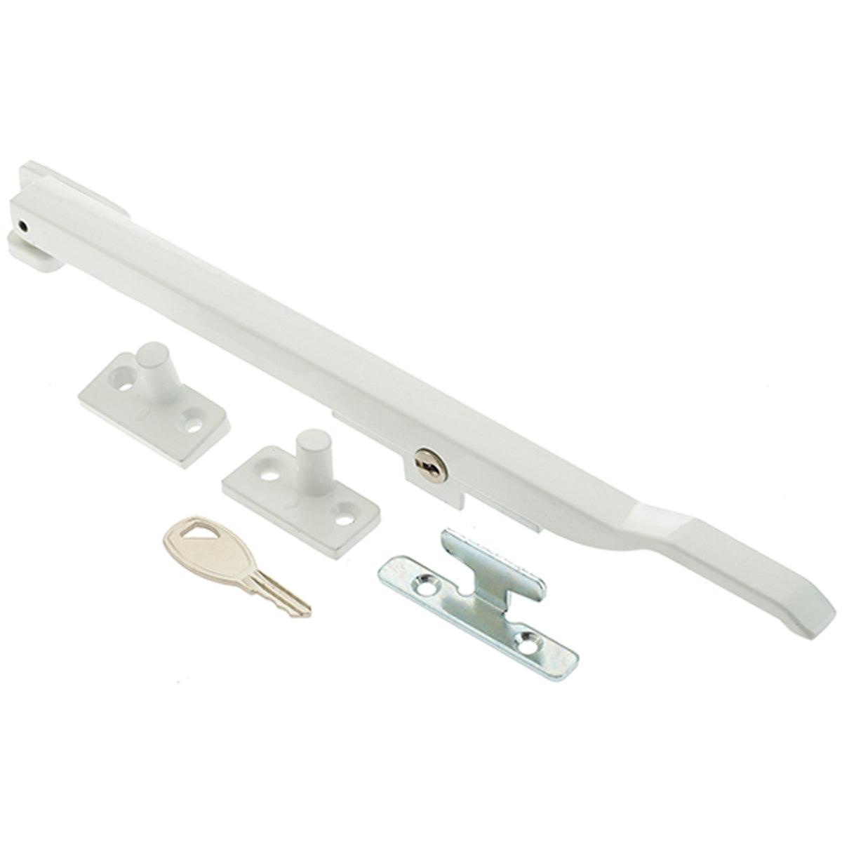 WINDOW STAY LOCKABLE 250 WHI