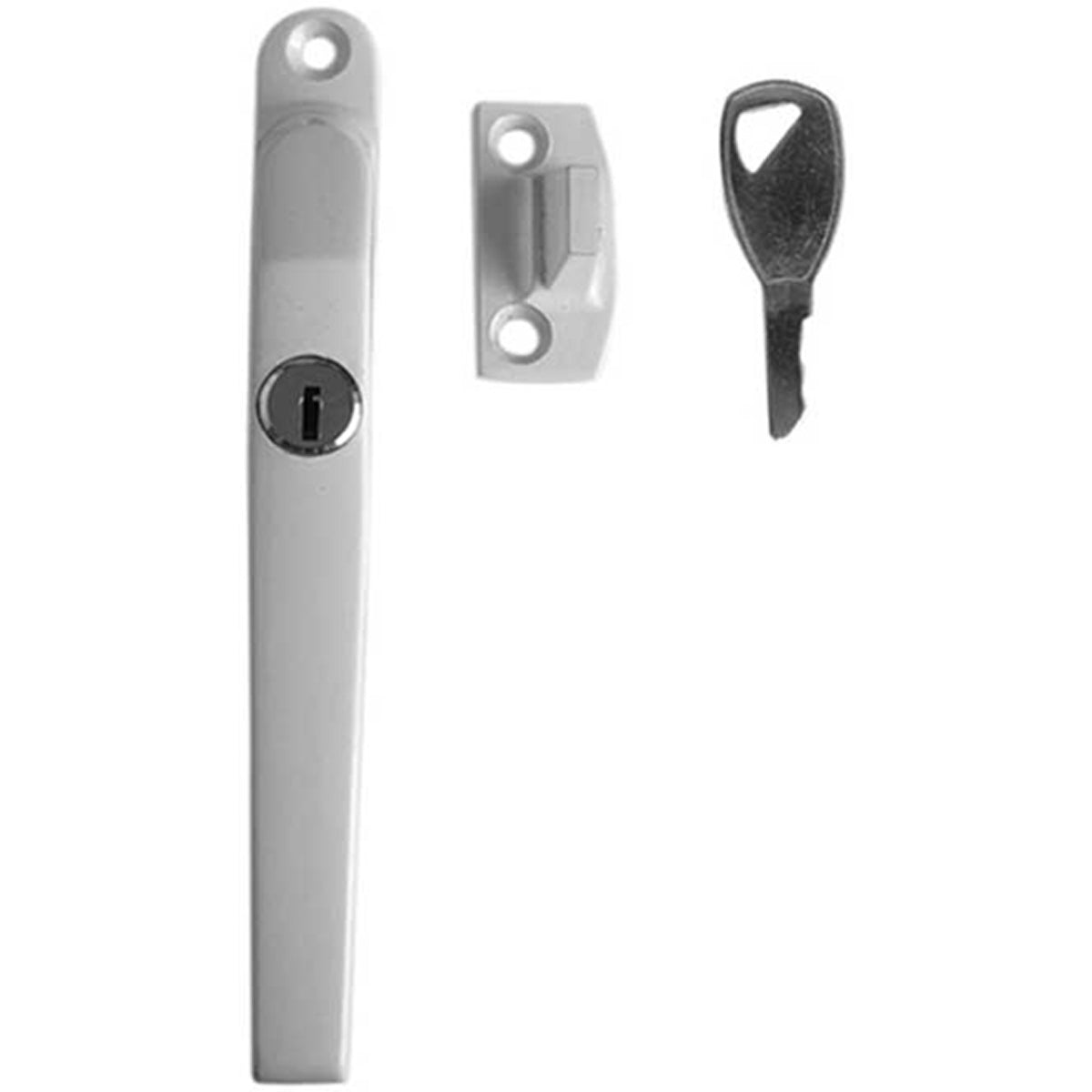 WINDOW CASE FASTENER LOCK 124 WHI