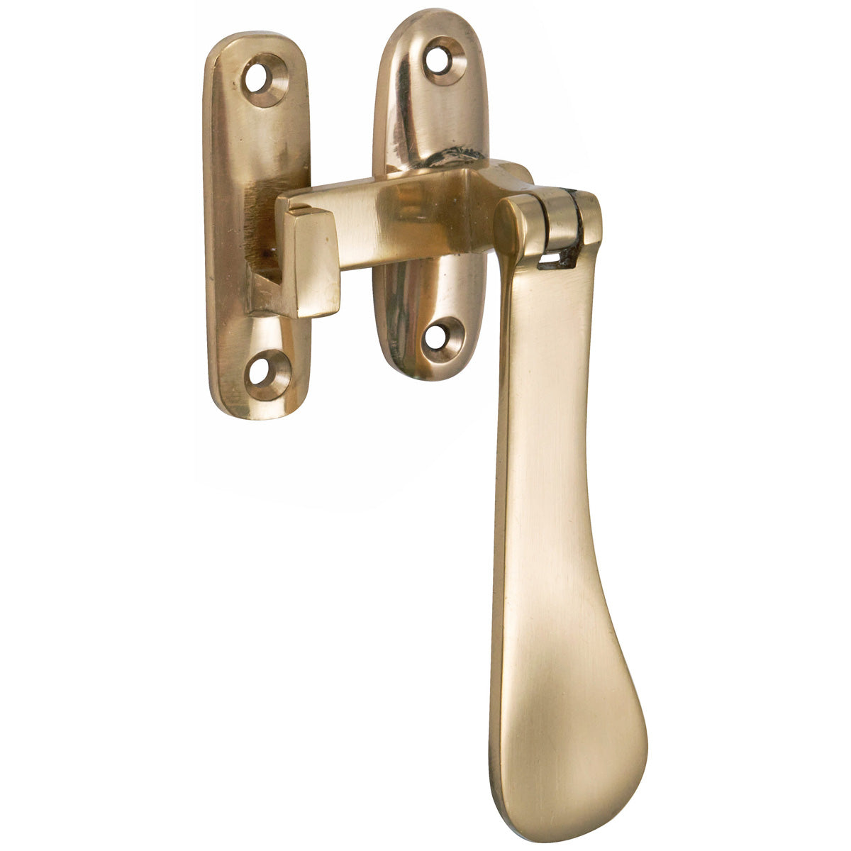 ECLIPSE VICTORIAN REVERSABLE CASEMENT FASTENER HOOK+PLATE 105 PBR