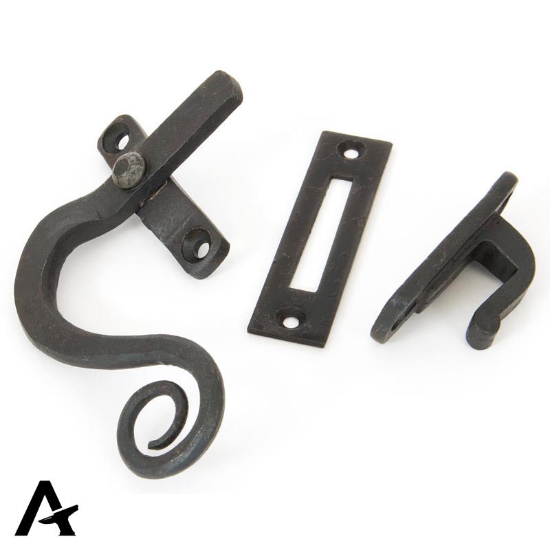 MONKEYTAIL FASTENER LH 114x76 BWX - 33185 by MARCHES (ANVIL) ARCHITECTURAL HARDWARE