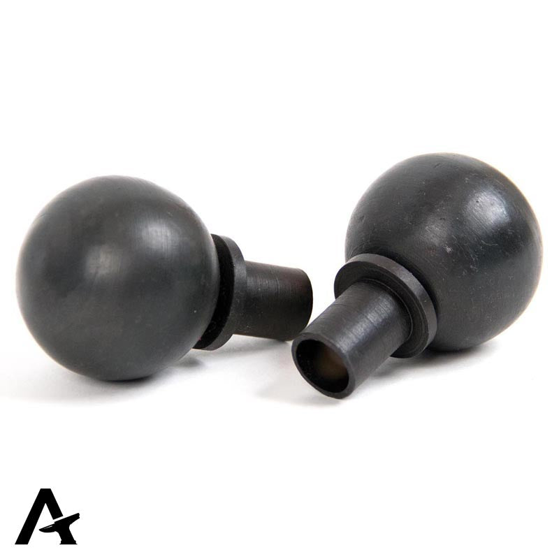 CURTAIN FINIAL BALL PR 42x45 BWX