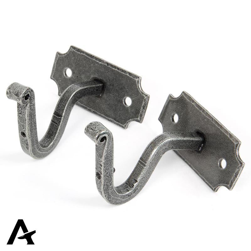 CURTAIN MOUNTING BKT PR 95x45x110 PEW