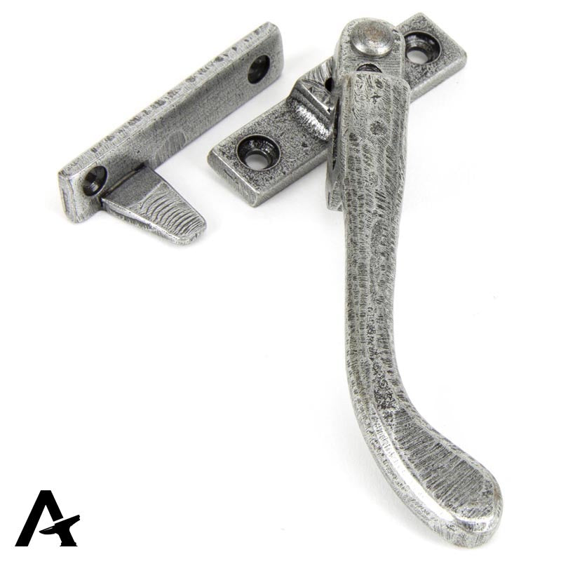 PEARDROP NIGHT VENT FASTENER RH 143x16x35 PEW