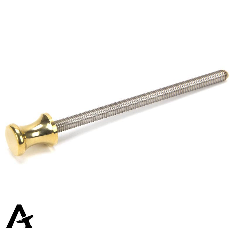 THREADED BAR M06x110 PBR - 90437 by MARCHES (ANVIL) ARCHITECTURAL HARDWARE
