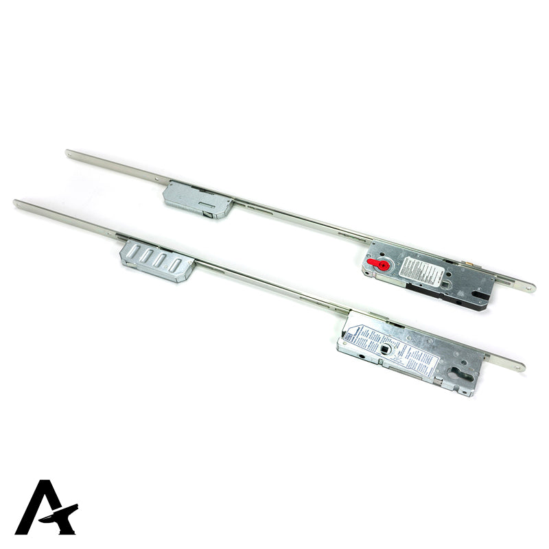 WINKHAUS ESPAGNOLETTE STABLE DOOR LOCK BS45 BZP by MARCHES (ANVIL) ARCHITECTURAL HARDWARE