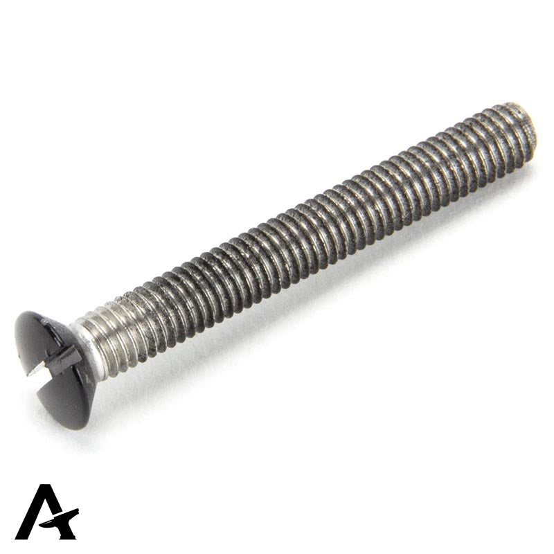 CS RH BOLT M5x40 BLK x1 by MARCHES (ANVIL) ARCHITECTURAL HARDWARE