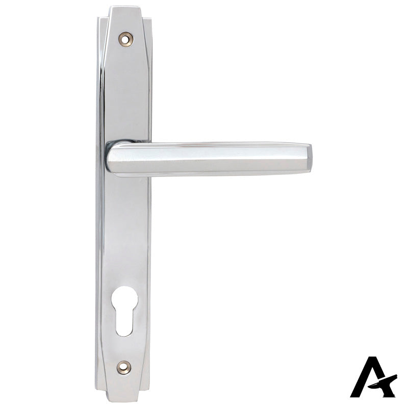 ART DECO SLIM LEVER ESPAGNOLETTE LOCK 130x258x61 PCP by MARCHES (ANVIL) ARCHITECTURAL HARDWARE