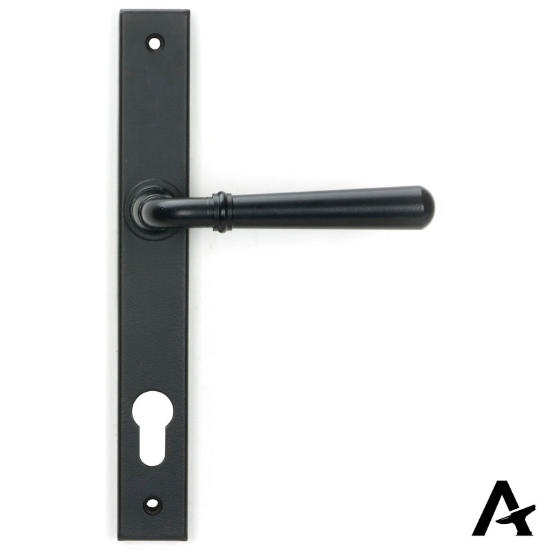 NEWBURY SLIMLINE LEVER ESPAGNOLETTE LOCK 124x244x70 MBK by MARCHES (ANVIL) ARCHITECTURAL HARDWARE