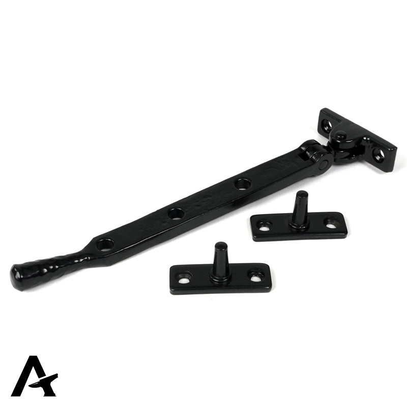 HAMMERED NEWBURY STAY 203 228x16x45 BLK - 46475 by MARCHES (ANVIL) ARCHITECTURAL HARDWARE