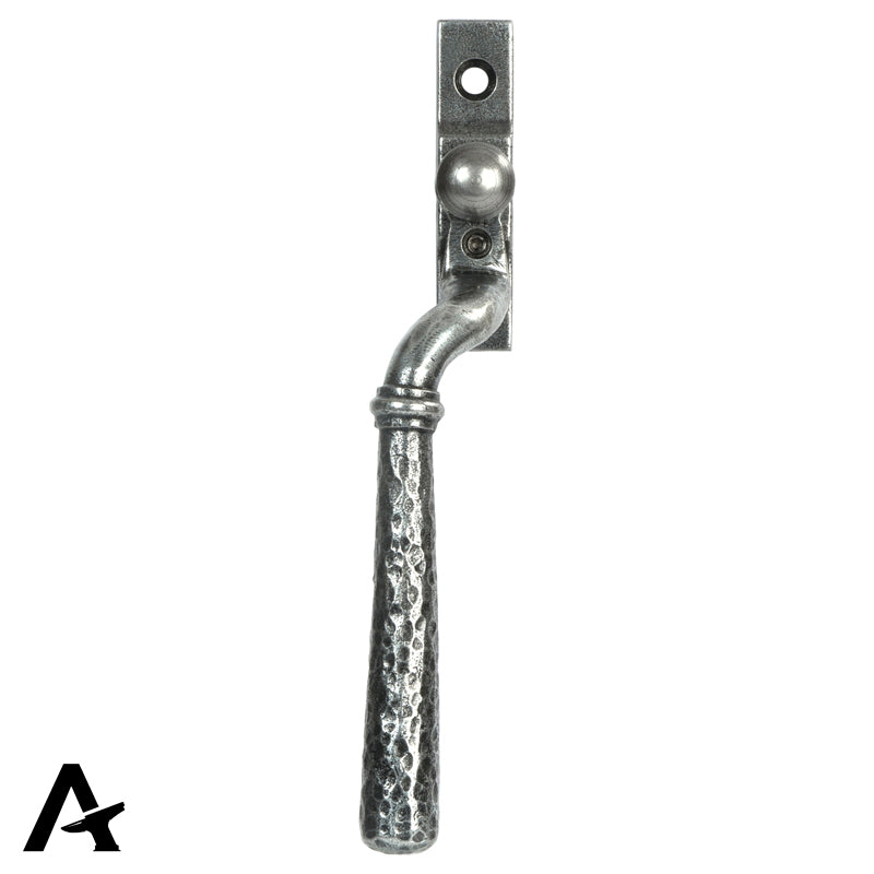 HAMMERED NEWBURY ESPAGNOLETTE LH 166x16x40 PEW - 46494 by MARCHES (ANVIL) ARCHITECTURAL HARDWARE
