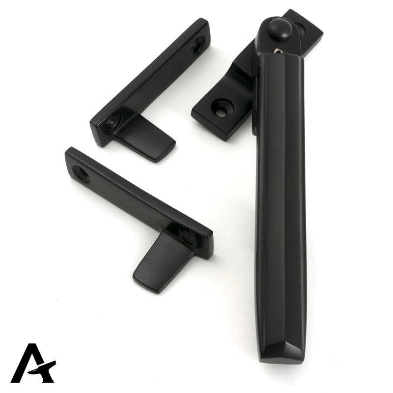 ART DECO LOCKING NIGHT-VENT FASTENER 149x17x33 AGBZ by MARCHES (ANVIL) ARCHITECTURAL HARDWARE