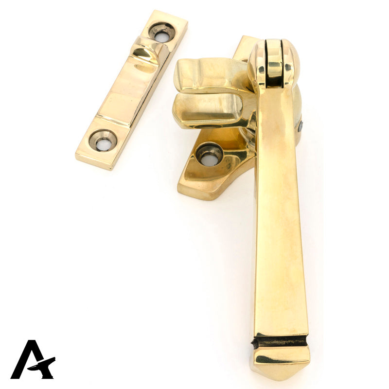 AVON LOCKING NIGHT-VENT FASTENER ST 132x30x63 PBR - 51992 by MARCHES (ANVIL) ARCHITECTURAL HARDWARE