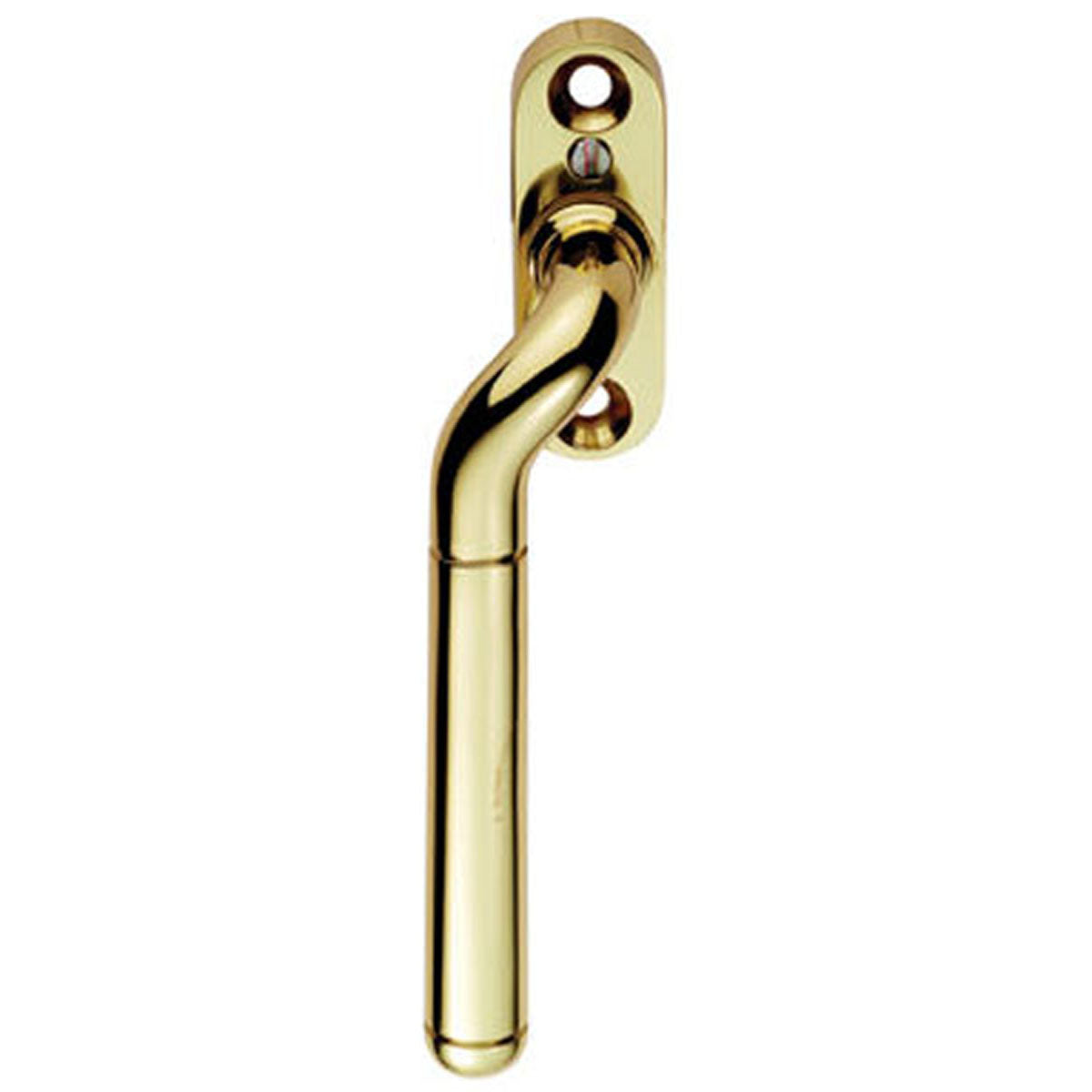 CRANKED LOCKING ESPAG HANDLE LH PBR V1008LH by CARLISLE BRASS