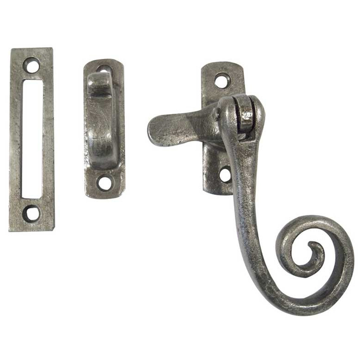 ANTIQUE RANGE CASEMENT FASTENER 86x34 PEW PEW19M