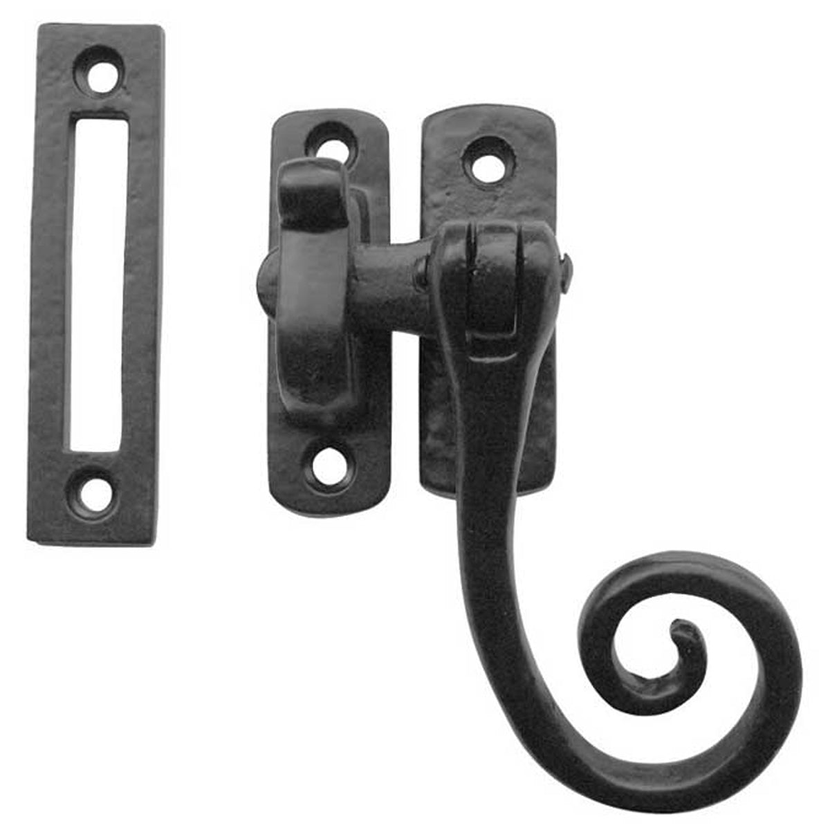 ANTIQUE RANGE CASEMENT FASTENER 85 BLK JAB19M