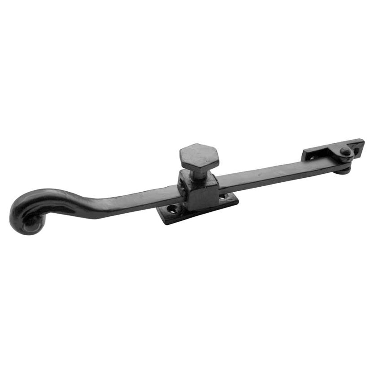 ANTIQUE RANGE SLIDING SCREW DOWN STAY 300 BLK JAB62B