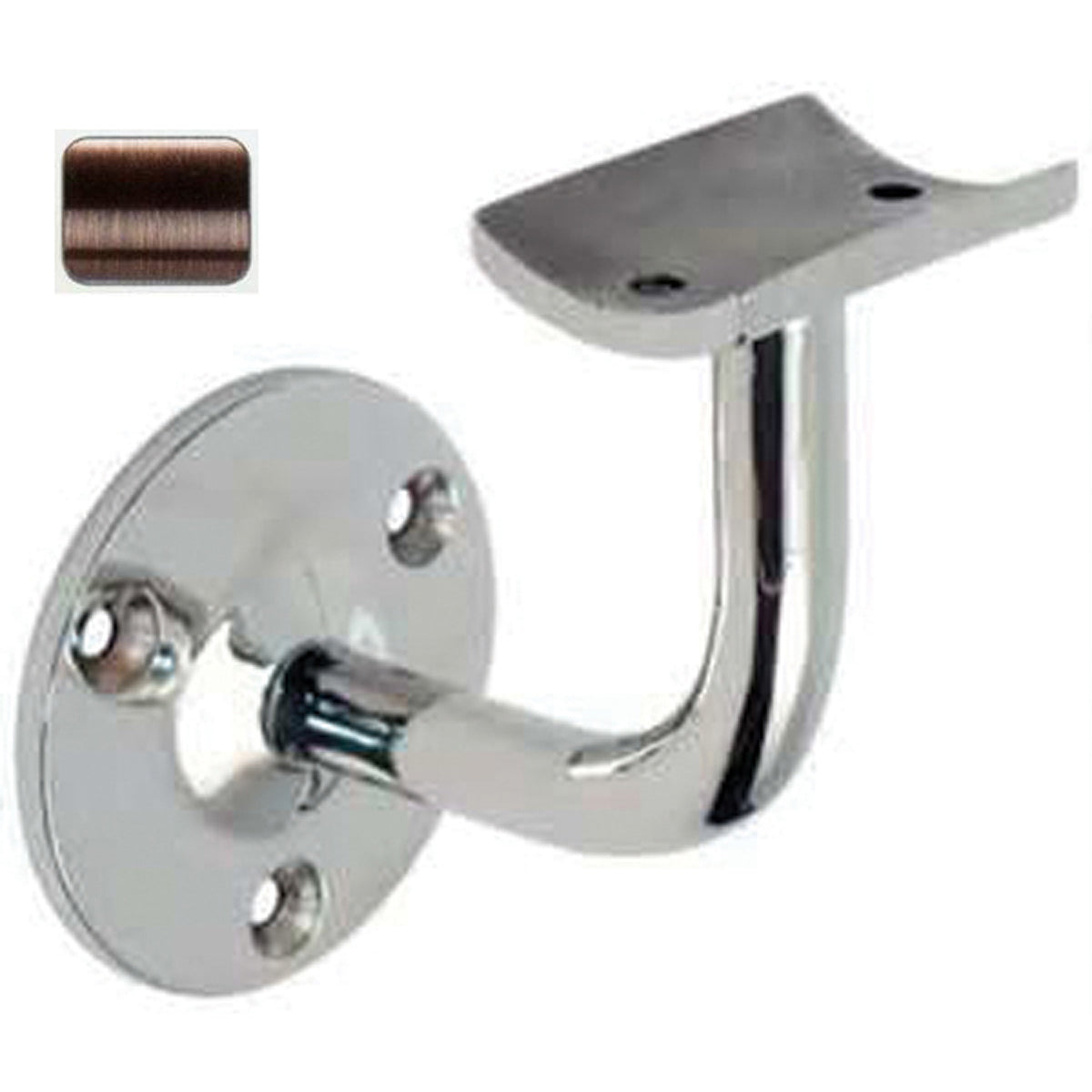 ARTISAN HANDRAIL CURV BAN BRS/NCD