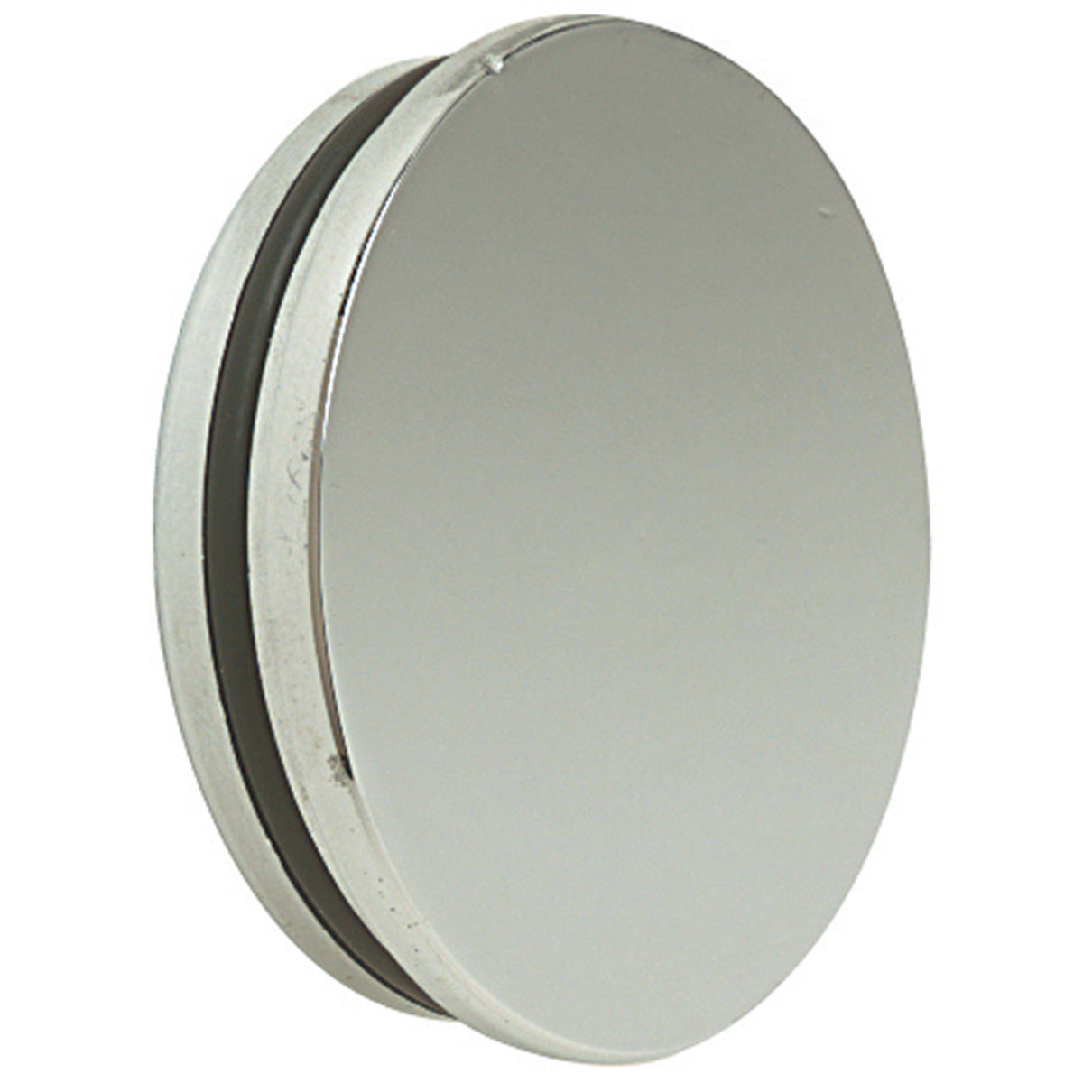 FLAT END CAP D38 BRS/CP