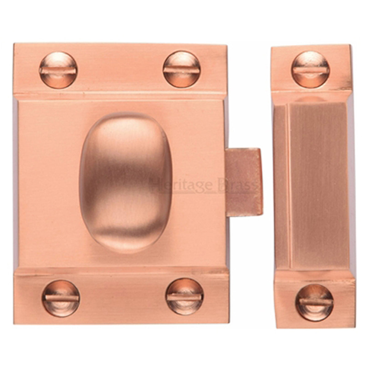 CUPBOARD LATCH OVAL TURN SRG