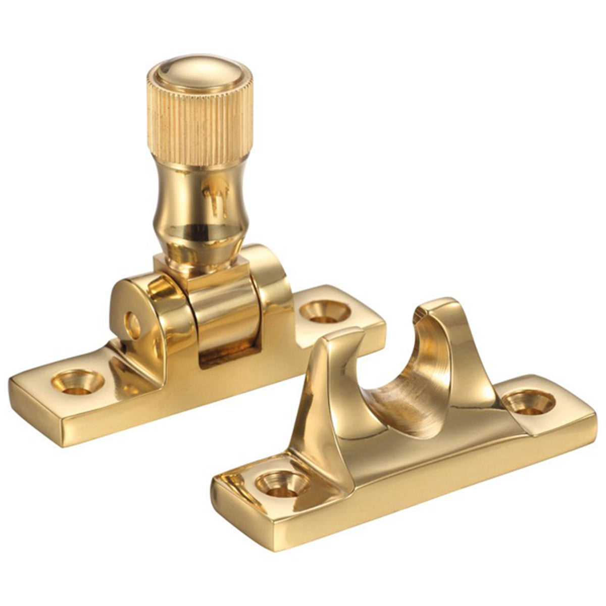F&B BRIGHTON SASH FASTENER PBR