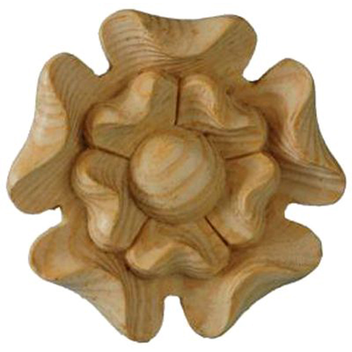 Carved Yorkshire Rose Medium 102x25mm